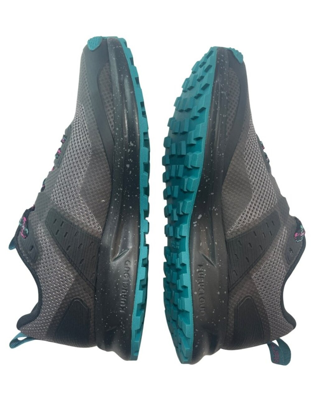 Kuru Atom Trail Running Shoes Jet Black & Dark Teal Women's Size 7 Medium NIB - Picture 8 of 11